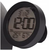 Kalendarze - MAŁY KOMPKATOWY HIGROMETR TERMOMETR DOMOWY ZEGAR KALENDARZ CYFOROWY EKRAN - miniaturka - grafika 1