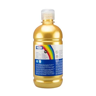 Milan Farba tempera butelka 500 ml złota - Przybory szkolne - miniaturka - grafika 1