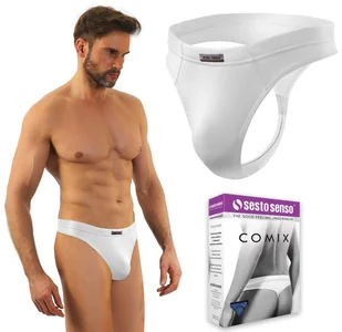 Stringi Męskie Z Mikromodalu Sesto Senso Comix Xxl - Majtki męskie - miniaturka - grafika 1