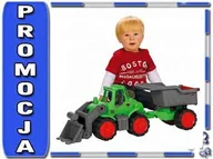 Samochody i pojazdy dla dzieci - BIG 56838 Spychacz z przyczepką NEW - miniaturka - grafika 1