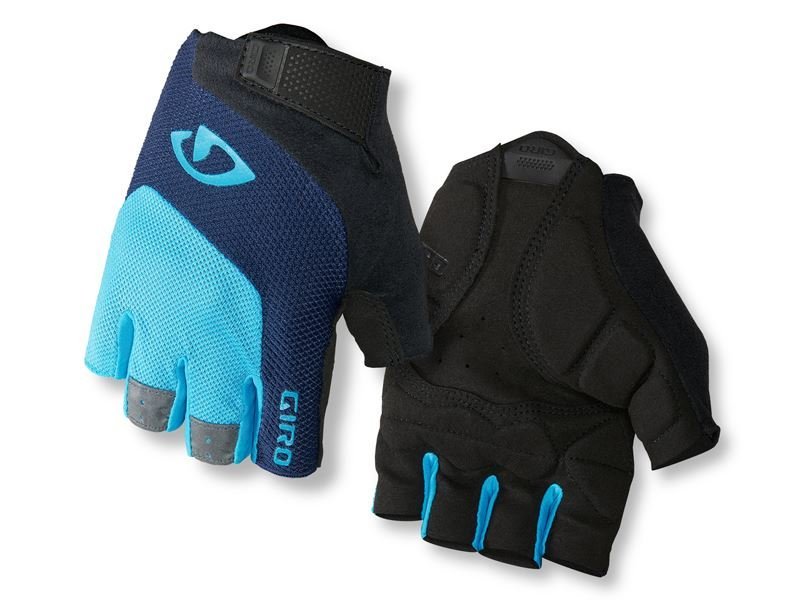 Giro, Rękawiczki kolarskie męskie, Bravo Gel blue, niebieski, rozmiar S