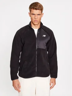 New Balance Bluza Q Speed Sherpa Jacket MJ33285 Czarny Regular Fit - Bluzy męskie - miniaturka - grafika 1