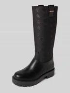 Botki damskie - Kozaki z imitacji skóry model ‘Yannis’ - miniaturka - grafika 1