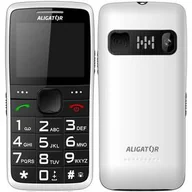 Telefony komórkowe - Aligator A675 Senior (A675WT) biały - miniaturka - grafika 1