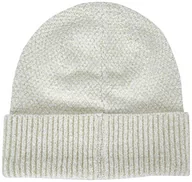 Czapki damskie - ONLY Damska czapka beanie Onlanelise Life Knit Lurex Cc (opakowanie 30 sztuk), Cloud Dancer/szczegóły: GOLD LUREX, jeden rozmiar - miniaturka - grafika 1