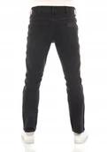 Spodnie męskie - WRANGLER TEXAS SLIM CASH BLACK W12SHT240 38/30 - miniaturka - grafika 1
