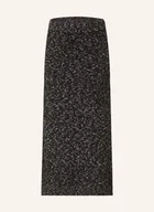 Spódnice - Selected Femme Spódnica Z Dzianiny schwarz - miniaturka - grafika 1