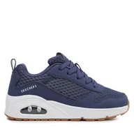 Buty dla chłopców - Sneakersy Skechers Uno Powex 403667L/NVY Niebieski - miniaturka - grafika 1