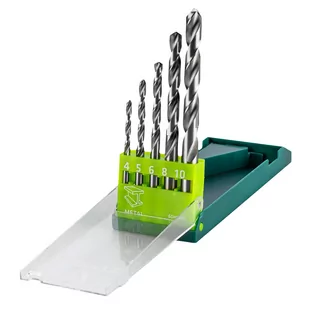 Verto WIERTŁA DO METALU HSS SZLIFOWANE 5 SZT (60H000) - Wiertła - miniaturka - grafika 2