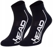 Skarpetki męskie - Head Skarpetki Skarpety Quarter Czarne 39-42 2szt - miniaturka - grafika 1