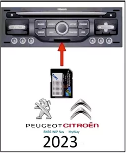 Mapa Rneg Citoren 2023 Europa C8 C5 C4 C4 Picasso C3 C3 Picasso Berlingo Jumpy - Mapy GPS - miniaturka - grafika 1