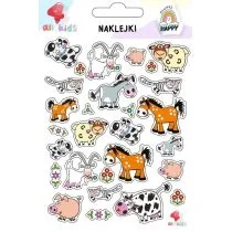 All4Kids Naklejki dla dzieci Zwierzęta 2 - Zabawki kreatywne - miniaturka - grafika 1