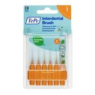 Produkty na nieświeży oddech - TePe Munhygienprodukter AB Original 0.45 mm, pomarańczowa, 6 szt. - miniaturka - grafika 1