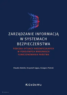 zarządzanie informacją w systemach bezpieczeństwa - Zarządzanie - miniaturka - grafika 1