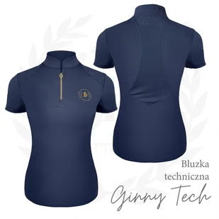Bluzka techniczna Ginny Tech - Koszulki jeździeckie - miniaturka - grafika 1