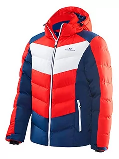 Kurtki męskie - Black Crevice Black Crevice Męska kurtka narciarska, czerwony/niebieski/biały, 60 BCR252132-RB-60 - grafika 1