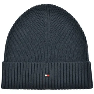 Czapka granatowa Flag TOMMY HILFIGER AM0AM12796 - Czapki damskie - miniaturka - grafika 1