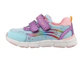 Buty dla dziewczynek - Tom Tailor Kids Dziewczęce 6370250024 sneakersy, jeans viola multi, 36 EU - miniaturka - grafika 1