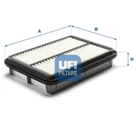 Filtry powietrza - Filtr powietrza UFI Filtry 30.174.00 - miniaturka - grafika 1