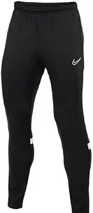 Nike Spodnie damskie W Nk Df Acdpr Pant Kpz, czarne/wolt/białe, DH9273-010, XS - Spodnie damskie - miniaturka - grafika 1