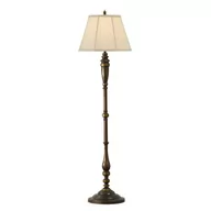 Lampy stojące - Elstead Lighting Lincolndale 1Lt Floor Lamp FE/LINCOLNDALEFL Elstead Lampa podłogowa stylowa abażurowa FE/LINCOLNDALEFL) - miniaturka - grafika 1