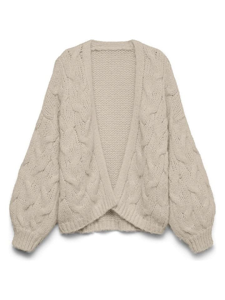 Vero Moda Kardigan w kolorze beżowym