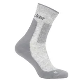 Skarpetki męskie - Skarpety męskie Icebreaker Merino Hike+ Medium Crew Bliz Hthr/Alloy S - miniaturka - grafika 1