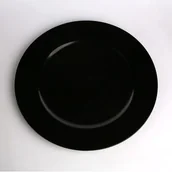 Obrusy i serwetki - Podkładka pod talerz czarna 33 cm - miniaturka - grafika 1