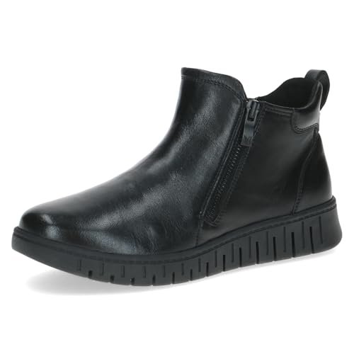 Caprice Damskie sztyblety 9-25416-45, Black Nappa, 38 EU szerokie, Czarna papka, 38 EU szeroki