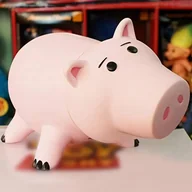 Skarbonki - Skarbonki dla dzieci i dorosłych, skarbonka Toy Story, plastikowa skarbonka, pudełko na monety, prezent (kolor: różowy) - miniaturka - grafika 1