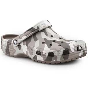 Klapki męskie na basen Crocs CLASSIC PRINTED CAMO - Klapki i japonki męskie - miniaturka - grafika 1