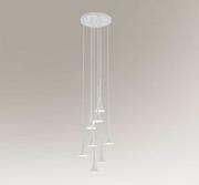 Lampy sufitowe - Shilo lampa wisząca LED Kanzaki 8x4,5W 430lm 3000K biała 7943 - miniaturka - grafika 1