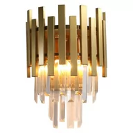 Lampy sufitowe - Milagro Kinkiet ASPEN GOLD 2xE14 ML5998 - miniaturka - grafika 1