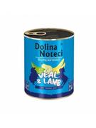 Mokra karma dla psów - Dolina Noteci Premium SuperFood cielęcina i jagnięcina 800 g - miniaturka - grafika 1