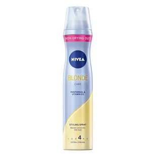 Nivea Hair Care Styling Olśniewający Blond lakier do włosów 250 ml - Kosmetyki do stylizacji włosów - miniaturka - grafika 1