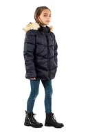 Kurtki i płaszcze dla dziewczynek - Kaporal Kurtka dla dziewczyny-model Erika-kolor granatowy-rozmiar 8 lat, Granatowy, 16 lat - miniaturka - grafika 1