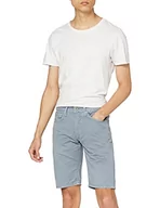 Spodenki damskie - Pepe Jeans Szorty męskie Stanley Eco, niebieski (Middle Blue 531), 28W - miniaturka - grafika 1