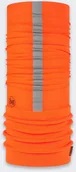 Czapki i chusty sportowe damskie - Komin Buff Safety Polar Reflective Orange - miniaturka - grafika 1