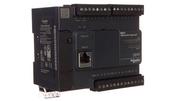 Pozostałe akcesoria sieciowe - Schneider Electric TM221C24R Sterownik PLC na szynę DIN, łącznie 24 wejść/wyjść TM221C24R - miniaturka - grafika 1