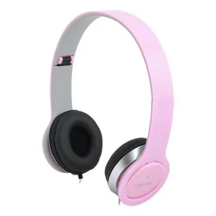 LogiLink HS0032 różowe - Słuchawki - miniaturka - grafika 1