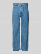 Spodnie męskie - Jeansy o kroju baggy fit z 5 kieszeniami - miniaturka - grafika 1