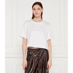 Michael Kors T-shirt Cropped Fit - Koszulki i topy damskie - miniaturka - grafika 1