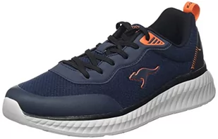 KangaROOS Męskie trampki KM-Boris Dk Navy/Flame, 10 UK - Trampki męskie - miniaturka - grafika 1