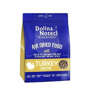DOLINA NOTECI SUPERFOOD Danie z indyka karma suszona dla kota 1kg - Sucha karma dla kotów - miniaturka - grafika 2
