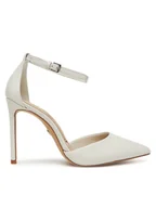 Czółenka - Aldo Szpilki Derperla 13918796 Biały - miniaturka - grafika 1