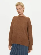 Swetry damskie - DAY BIRGER ÉT MIKKELSEN Sweter Josie DAY65243463 Brązowy Oversize - miniaturka - grafika 1