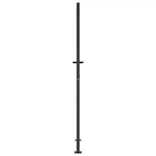 Furtka ogrodowa, antracytowa, 105x180 cm, stal, motyw drzewa Lumarko! - Ogrodzenia - miniaturka - grafika 4