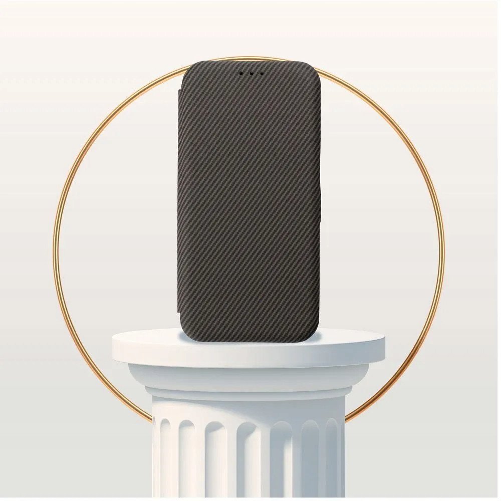 Kabura FOLIO Side Magnet do SAMSUNG A26 5G brązowy