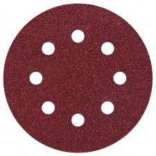 Wolfcraft Krążki ścierne samoprzyczepne korund śr. 115 mm granulacja 60mm (25szt.) 2270100 - Materiały ścierne - miniaturka - grafika 1