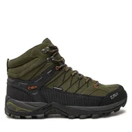Buty trekkingowe męskie - Trekkingi CMP Rigel Mid Trekking Shoes Wp 3Q12947 Khaki - miniaturka - grafika 1